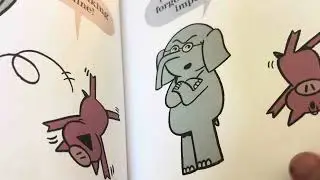 Ash Reads the Thank You Book by Mo Willems An Elpehant and Piggie Book.