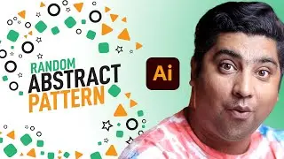 How to Make Random Abstract Pattern Using Fillinger Script | Adobe Illustrator Tutorial