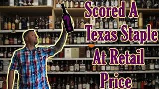 Texas Bourbon staple sitting out on the shelf, you won't believe the bottles I found on the shelf.