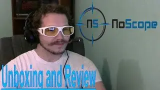 NoScope Unboxing and Review - Hazzed Gaming - White Frost Golem Glasses
