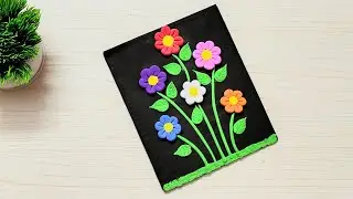 DIY Wall Hanging | Card Board Craft Idea | Clay Wall Decor | Easy Wall Hanging Ideas