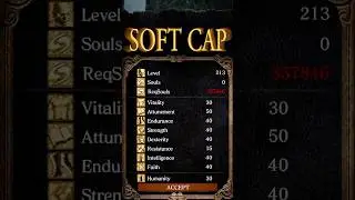 Every soft cap in Dark Souls... #darksouls #darksoulsremastered #gaming