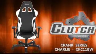 Clutch Chairz Crank Series - Charlie - CKC11BW Gaming Chair