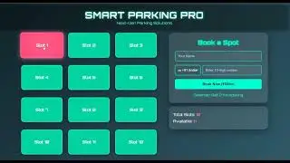 Smart parking system software  #softwer #Microsoft