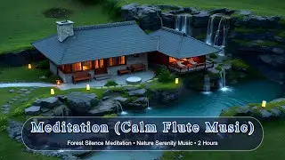 Meditation Flute - Flute & Ambient Calm Music | Forest Silence Meditation | 2 Hours Music
