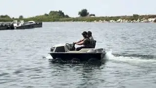 Argo frontier 6x6 water test on the lake 