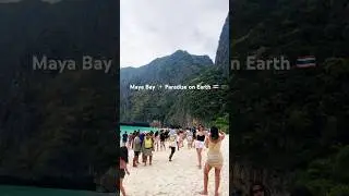 Maya Bay Paradise 😍 Thailand&rsquo;s Most Beautiful Beach in 4k #shorts