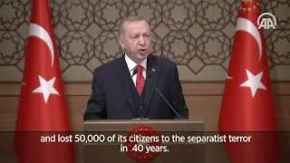 President Erdogan: Islamophobia is promoted at presidential level abroad