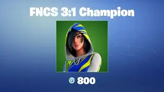 FNCS 3:1 Champion | Fortnite Outfit/Skin