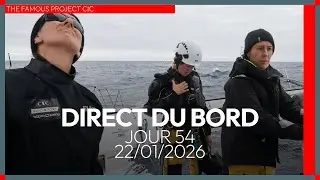 🔴 En direct du bord avec The Famous Project CIC sur le Troph&eacute;e Jules Verne - 22/01/26