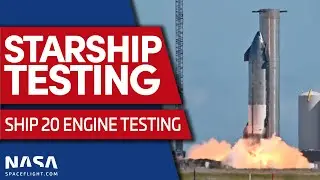 Starship Static Fire Test | Ship 20