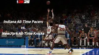 NBA 2K25 - Indiana All-Time Pacers vs. New York All-Time Knicks | Quick Play
