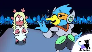 НОЭЛЬ И БЁРДЛИ ДЕЛЯТСЯ МОМЕНТОМ || Noelle & Berdly share a Moment - DELTARUNE Animation