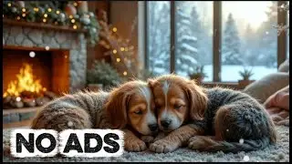 12 HOURS of Tranquil Dog Sleeping Music 🐶💤 Calm Hyper Pets & Aid Nighttime Sleep 💖 No ADS