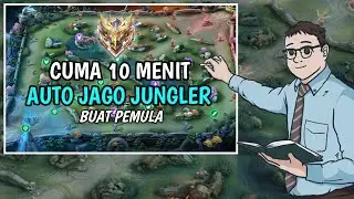 MAKRO JUNGLER!! Cara Rotasi Jungler Meta Sekarang|Tutorial Jungler ML 2025