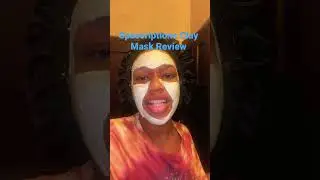 SpaScriptions Face Clay Mask Review #shorts#skincare#spascriptions#claymask