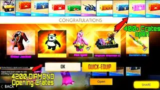 I Got All Rare Item From Opening Crates At Free Fire 2019