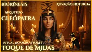 RITUAL  𓂀 ARQU&Eacute;TIPO CLE&Oacute;PATRA | TOQUE DE MIDAS | ENERGIA DOURADA (SORTE & PROSPERIDADE)🛕