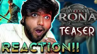 Vikrant Rona (Kannada & Tamil) Release Date Teaser | REACTION!! | Kichcha Sudeep | Anup Bhandari |
