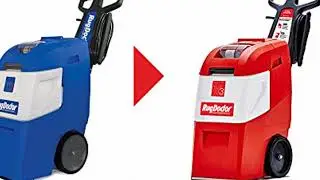 Rug Doctor Mighty Pro X3 Commercial Carpet Cleaner, Pack Out, Red