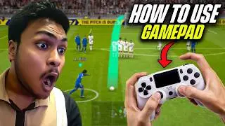 How To Play eFootBall 2024 Mobile with the GamePad Bangla 🤯 || Efootball Mobile 2026