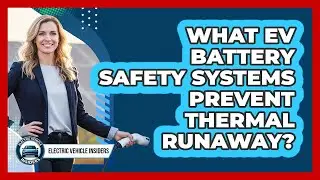 What EV Battery Safety Systems Prevent Thermal Runaway? - Electric Vehicle Insiders