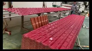 ASA Synthetic Resin Roof Tile, Plastic Roof Tiles Sheets