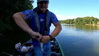 Belews Lake fishing 7-27-2020