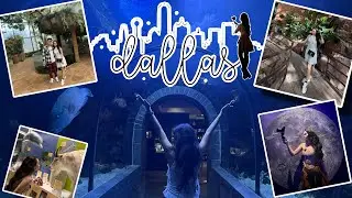 VLOG #01: DALLAS WORLD AQUARIUM UNLOCK (Day 1) | 72 HRS Ở DALLAS C&Oacute; G&Igrave;? 