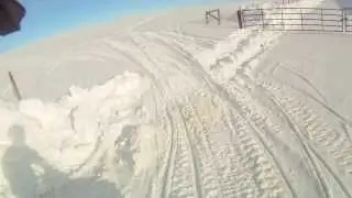 PRO RMK 800 163...Ripping around Sylvan lake
