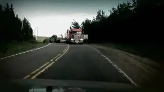 The amazing adventures of a Quebecian logging truck - downhill reverse!?