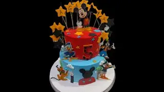 Mickey mouse Cake AMagical Diney Dessert Recipes Bake N Cake