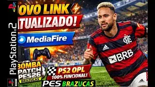 BOMBA PATCH PES 2026 BRAZUCAS PS2 OPL 🔥 NOVO LINK DIRETO MEDIAFIRE ATUALIZADO ⚡