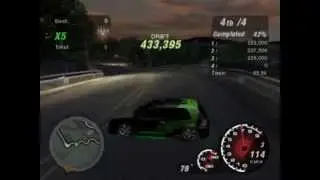 NFS Underground 2 - 1,100,000+ - ONE DRIFT