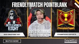 🔴Pointblank Friendly Match - SK8 S1NISTERS`957 VS CHAMPIONS ESPORTS