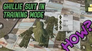 How to Find the Ghillie Suit - PUBG Mobile Training Mode