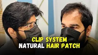 Clip System Natural Hair Patch | Hair Look Club