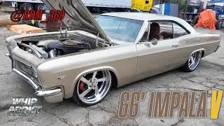 Bagged 1966' Impala with CTS-V Motor, Camaro SS Seats by RDM 369