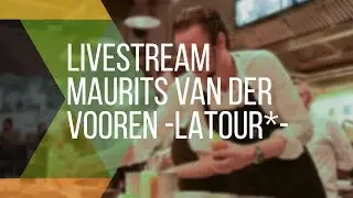 [LIVESTREAM] Maurits van der Vooren van Latour* live vanuit Foodyard Amsterdam