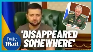 Zelensky speech: Ukraine President mentions Sergei Shoigu 'disappearance' rumour