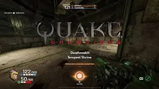 Quake Champions - Deathmatch - Tempest Shrine