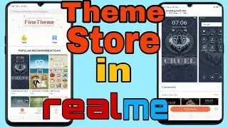 HOW to Download THEME STORE (CHANGE THEME) in Realme 2pro/Realme 2/Realme 1/Realme C1/Realme U1