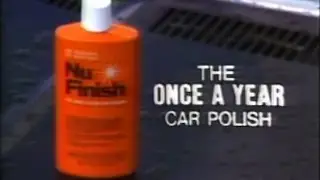 Nu Finish Car Polish Retro TV Commercial 1976