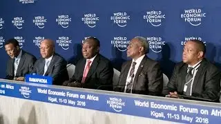Africa 2016 - Press Conference with Cyril Ramaphosa, Deputy President of South Africa