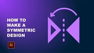 How To Make A Symmetric Design Adobe Illustrator । বাংলা টিউটোরিয়াল