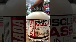 LABRADA MUSCLE MASS GAINER 3KG || #labrada #musclemass #gainer #bestsupplement #bestmassgainer