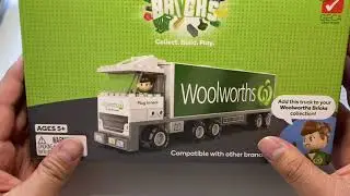 NEW Woolworths Bricks unopening and display - Build your own Woolworths store with Building blocks