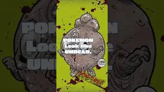 Another Dead Pok&eacute;mon! Can You Guess Who? | Zombie Art #Shorts