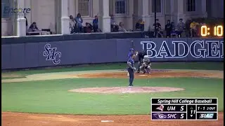 Fight breaks out between Spring Hill College and University of Mobile baseball team during game