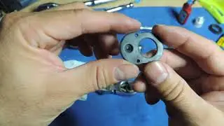 EZ Red ratchet internals. Best setup so far.